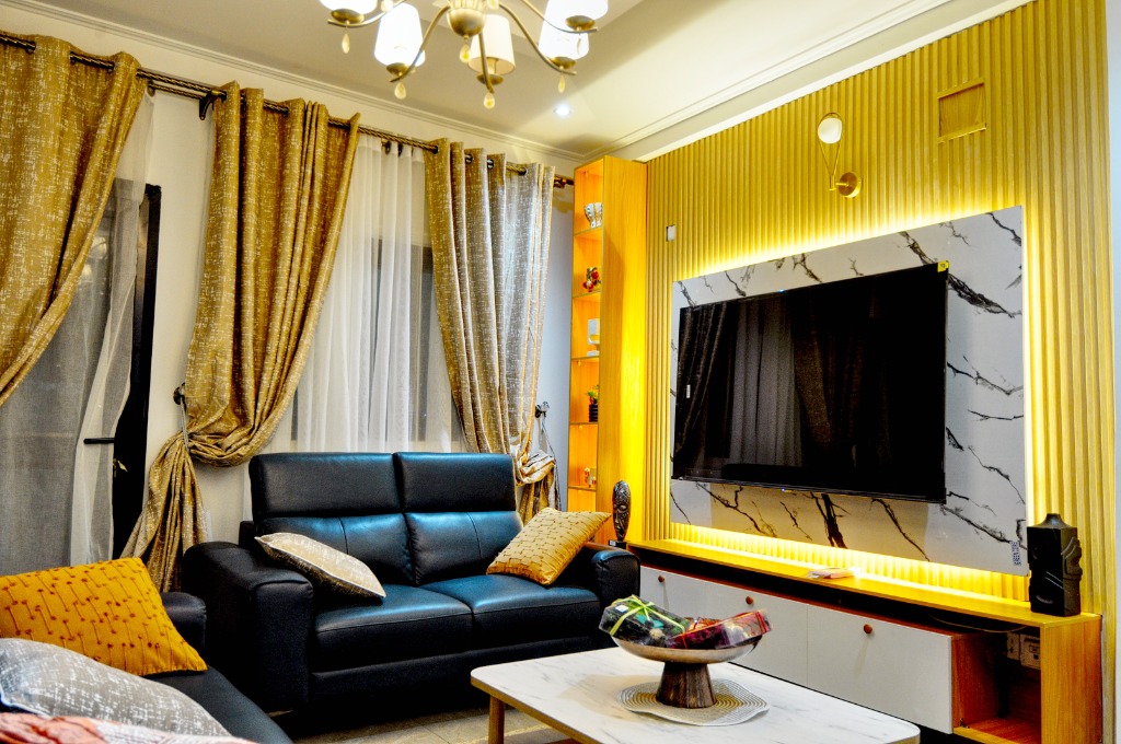 Grand Salon de la Suite Royale Gold Tower Résidences